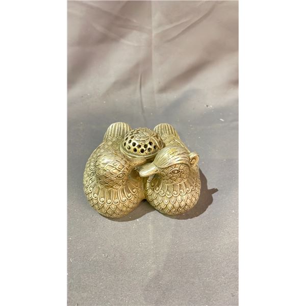 TWIN DUCK INCENSE BURNER APPROX 5" LONG X 3" HIGH