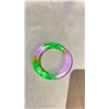 Image 1 : LAVENDER AND GREEN JADEITE BANGLE