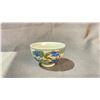 Image 1 : FAMILLE ROSE CRANE OF LONGEVITY CUP APPROX 2" HIGH X 3" WIDE