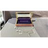 Image 1 : JEWELRY BOX WITH ASSORTED STERLING SILVER JEWELRY CONTENTS