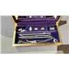 Image 6 : JEWELRY BOX WITH ASSORTED STERLING SILVER JEWELRY CONTENTS