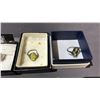 Image 4 : LOT OF 5 ASSORTED RINGS