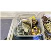 Image 2 : 2 BINS OF ASSORTED JEWELRY