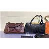 Image 4 : LOT OF 4 ASSORTED ALLIGATOR HANDBAGS & WALLET