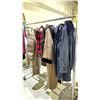 Image 2 : RACK OF ASSORTED CLOTHING (RACK NOT INCLUDED)