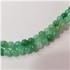Image 2 : SILVER JADEITE  NECKLACE  (~LENGTH 16INCHES) (~WEIGHT 8.98G)