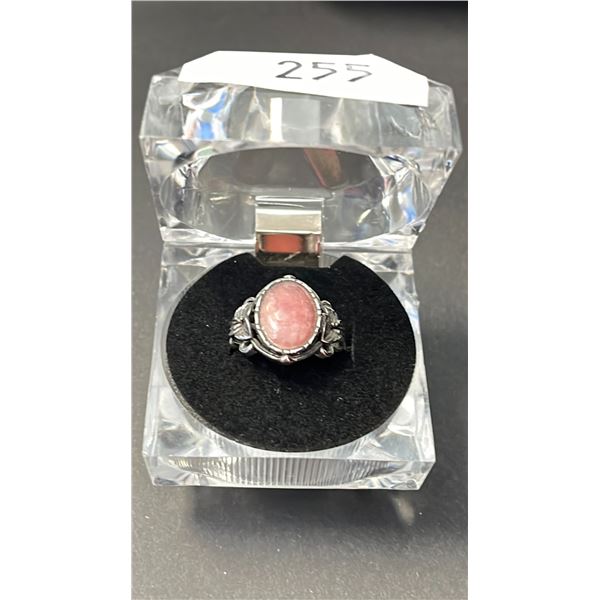 RHODOCHROSITE RING RESIZABLE