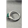 Image 2 : GREEN CHALCEDONY RING RESIZABLE