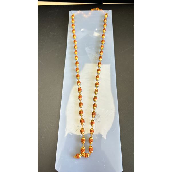 RUDRAKSHA BEADS NECKLACE RETAIL $280