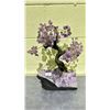 Image 1 : LARGE AMETHYST TREE ON AMETHYST BASE APPROX 16" RETAIL $4500