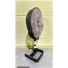 Image 2 : AMETHYST DOUBLE SLICE APPROX 12.5" RETAIL $2500