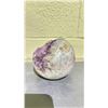 Image 3 : AMETHYST FLAT SPHERE APPROX 4.6" RETAIL $2200