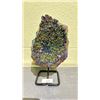 Image 1 : AMETHYST TITANIUM AURA APPROX 8" RETAIL $1100