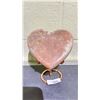 Image 1 : PINK AMETHYST HEART RETAIL $1500