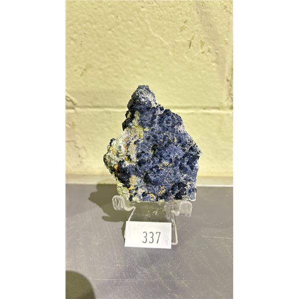 RARE BLUE BERRY SPECIMEN APPROX 3X3" RETAIL $1800