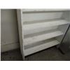 Image 3 : Large Wooden 6-Shelf – 38” x 9” x 68” Tall