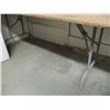 Image 3 : Wooden Top Folding Table 72” x 30”