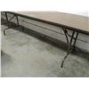 Image 4 : Wooden Top Folding Table 96” x 30”