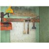 Image 5 : Wooden Top Work Bench (Poor Condition) 60” x 24” x 35” & Contents: Castor