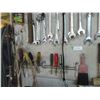 Image 4 : (30+)Wall of Standard Tools – Misc. Wrenches, Screwdrivers, Saw, Hammers, Rad Hoses & More!
