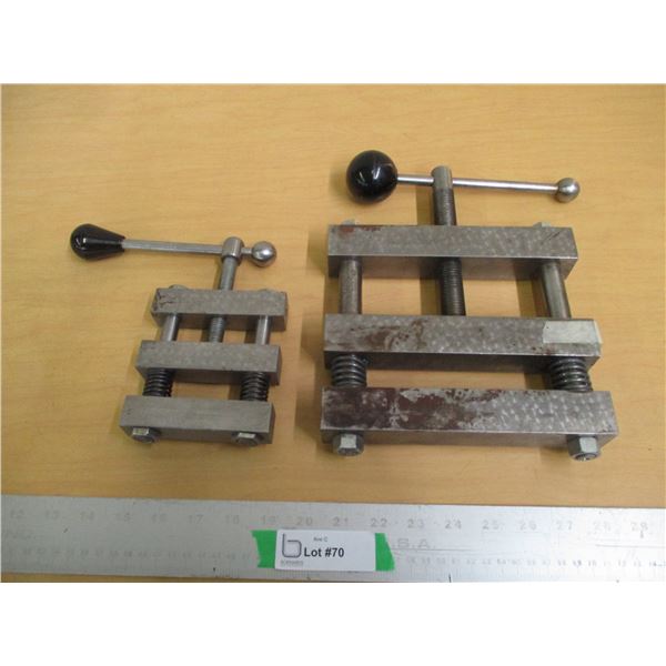 (2) Woodcraft Vise 8” & 4”
