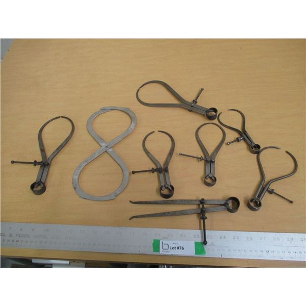 (6+) Lot of Vintage Outside Calipers