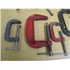 Image 2 : (8) Metal / Wood Vise Clamps
