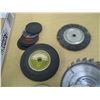 Image 2 : (6+) Lot of Round Saw Blades Grinder Wheels