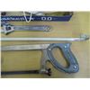 Image 4 : (10+)  Lot of: Clamps, Pliers, Wire Brushes, Hack Saw, Goggles