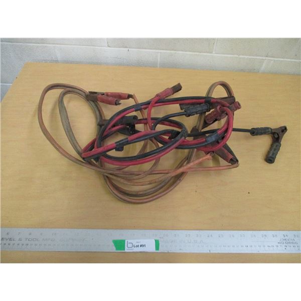 (2) Sets of Used Jumper Cables