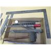 Image 3 : (8+) Lot of Hand Files / Rasps, Rubber Hammer, Squares