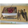 Image 1 : (15+) Lot of: Rasps / Files, Punches, Filings Magnets, Small Wire Cutter