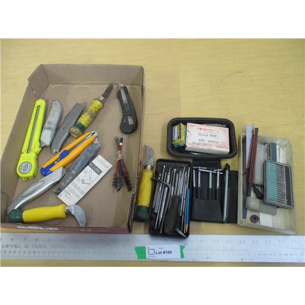 (10+) Lot of Micro & Mini Tools, Utility Knives