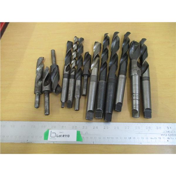 (10+) Lot of Large Sized Misc. Sized Drill Bits