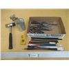 Image 1 : (10+) Lot of Glass Rods; Hammers; Drill Bits