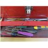 Image 2 : (3) Lot of Larger Screwdrivers & Metal Tool Box With Misc. Tools