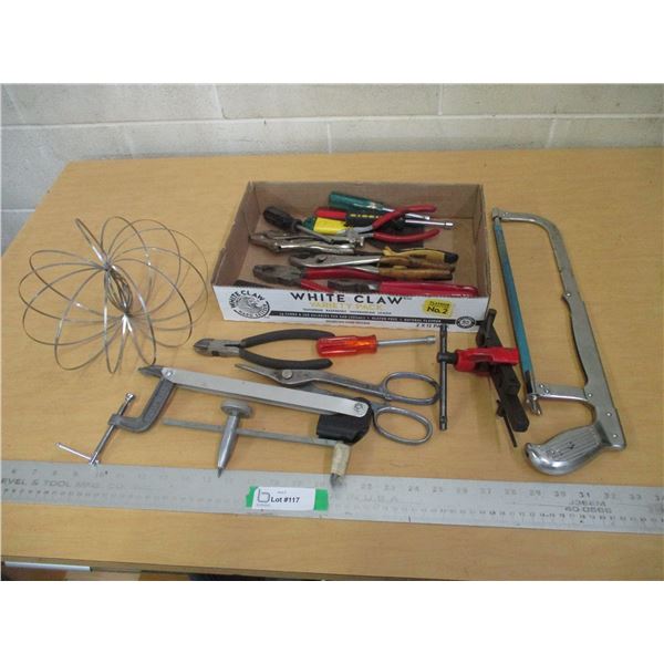 (10+) Lot of Flaring Tool, Cutters, Nut Driver, Hack Saw