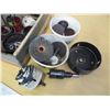 Image 4 : (20+) Lot of Misc. Hole Saws, Rotary Tool Bits & Brushes