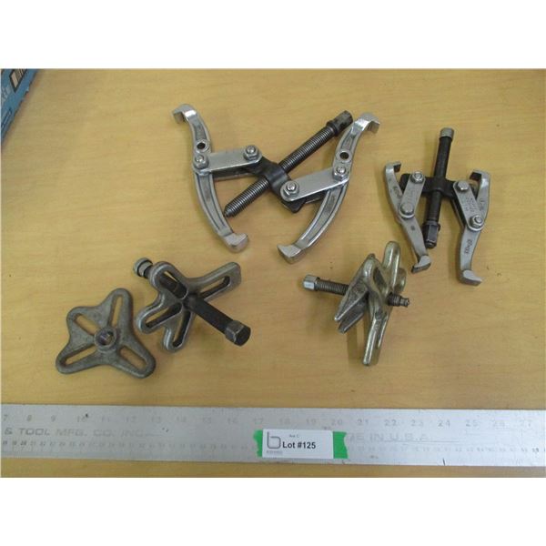 (5)Lot of Gear / Bearing / Timing Chain Pullers