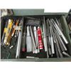 Image 5 : Metal Tool Box Filled with Misc. Specialty Tools, Dremel, Mini Wrenches, Drill Bits