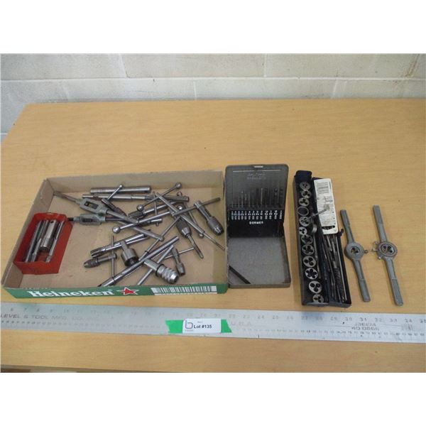 (20+) Lot of Misc. Tap & Die, and Pulling Tools