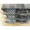 Image 4 : (2) 8 – Drawer & 10-Drawer Mini Cabinets Filled with Misc. items