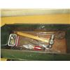 Image 3 : Vintage S-K Metal Tool Box Filled With Misc. Tools