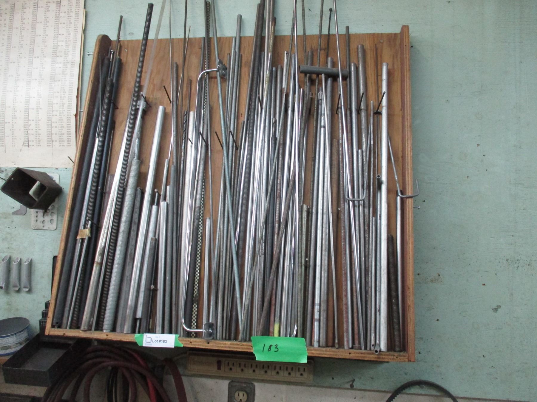 Threaded Rod Rack – Misc. Length and Sizes of Metal Rods - Bodnarus ...
