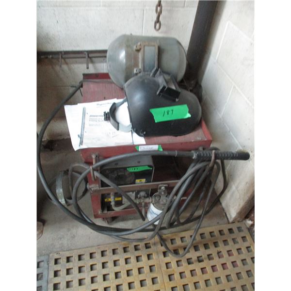 Hypertherm Promax Plasma Arc Welder With Cart and Helmet