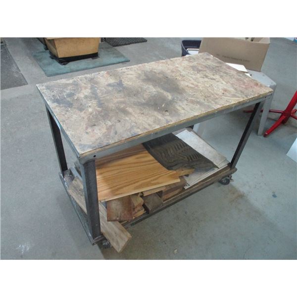 Small Work Table – 36” x 18” x 25” Tall