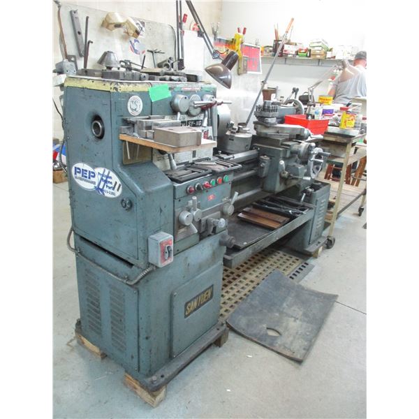 Sanyuen Metal Lathe Model# NG1850A With Dies & Accessories