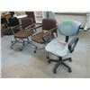 Image 1 : (4) Swivel Office Chairs on Castors