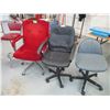 Image 1 : (4) 3 - Office Chairs & 1 Bar Stool
