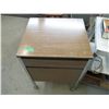 Image 2 : (3) Small Metal Table on Castors 31” x 18” x 28” Tall; Mover on Castors; 